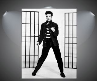 Elvis Presley Jailhouse Rock Vintage Movie Poster - A1,  A2,  A3,  A4 Sizes