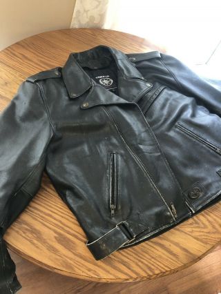 Vintage Yamaha Star Leather Motorcycle Jacket Xxl (pre - Owned)