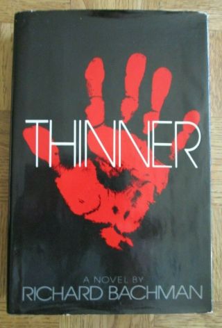 Thinner By Stephen King (richard Bachman) — First Edition,  First Printing