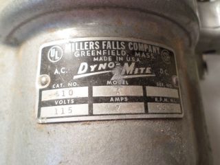 Vintage MILLERS FALLS DYNO - MITE 6 - 1/2 