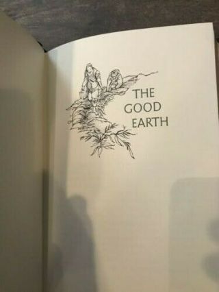 The Good Earth,  Pearl S Buck,  Franklin Library Fine Binding 1977 Leather 3