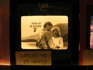 Marilyn Monroe,  Robert Mitchum " River Of " Vintage 1954 Nbc Movie Promo