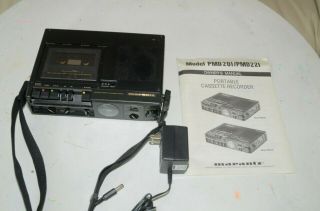 Marantz PMD201 Portable Cassette Recorder 6