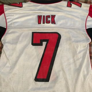 Vintage Michael Vick Atlanta Falcons Reebok Nfl Football Jersey 7 Mens Sz Small