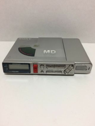Vintage SONY MD Mini Disc Walkman Player Recorder MZ - R37 Digital Recording 2