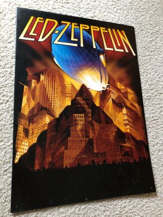 1999 Vintage Led Zeppelin Tin Poster 3