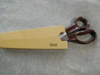 Vintage Wilkinson Sword Scissors W/ Sharpener Case