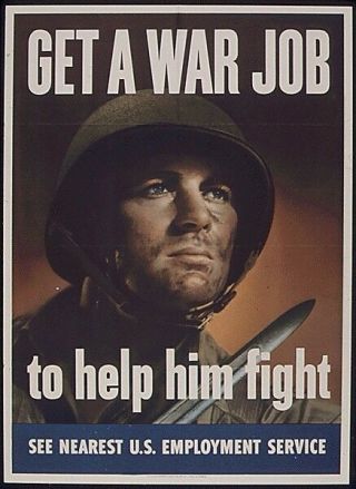 Vintage War Poster Pictures - 1200,  public domain and royalty images on CD 2