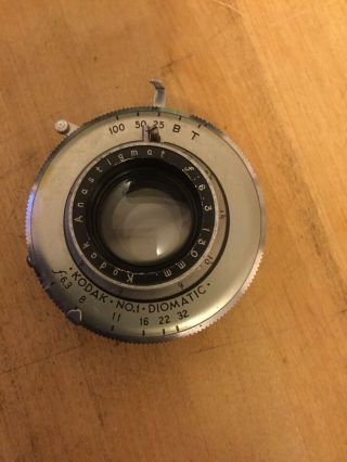 Kodak No.  1 Diomatic / Kodak Anastigmat F:6.  3 130mm Lens