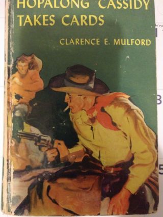 Hopalong Cassidy Takes Cards Vintage Wild West 1937 Vintage