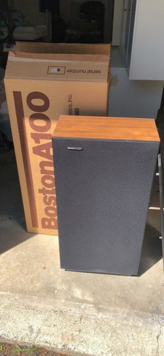 Boston Acoustics A100 W/boxes Professionally Refoamed