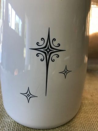 Vintage Corning Ware 8 cup Atomic Starburst Star Percolator Stove Top Coffee Pot 2