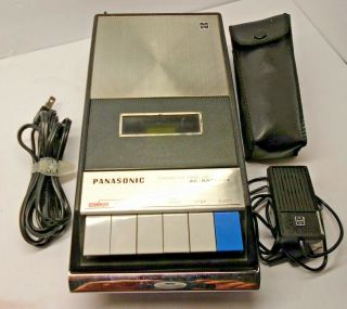 Vintage Panasonic Rq - 209s Portable Cassette Player/recorder With Microphone
