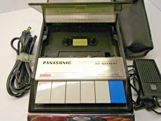 Vintage Panasonic RQ - 209S Portable Cassette Player/Recorder with microphone 2
