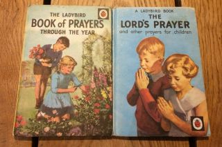 2 Vintage Ladybird Books Series 612,  Book Of Prayers,  The Lord 