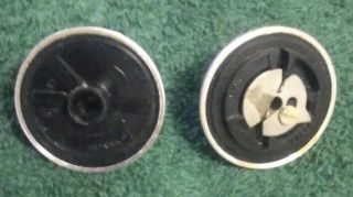 Vintage GE Hotpoint Oven Knobs (set of two) 462A143 G1 462A145GR 2