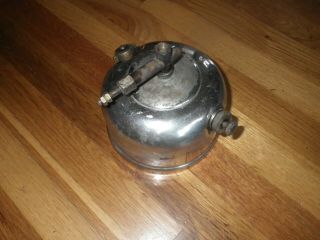 Vtg Coleman Lamp & Stove Co 1929 Patent Nickel Tank Fount Only Repair