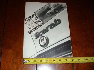 Scarab Datsun 240z Cheverolet V8 - Vintage Article