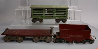 Lionel Standard Gauge Vintage Freight Cars: 11,  113 & 116 [3]