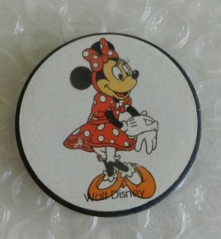 Minnie Mouse Pog Slammer Metal Vintage Walt Disney Character 80 