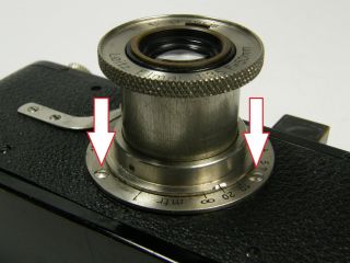 Short Screw For Leica 1a Lens Mount,  Repair Parts
