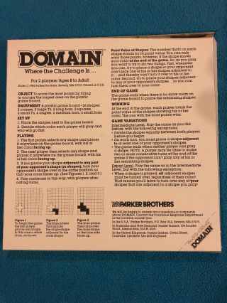 Vintage 1983 Domain Game from Parker Brothers - 100 Complete - 5