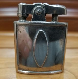 Vintage Silver Ronson De - Light Lighter Amw