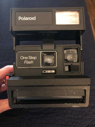 Polaroid One Step 600 Instant Film Camera With Flash