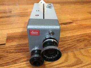 Vintage Leitz Wetzlar Leicina Movie Camera In Case