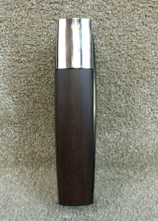 Vintage Swingline 333 Wood Grain & Chrome Plastic Stapler 3