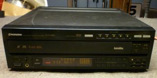 Pioneer Cld - M90 Laserdisc Ld Combo 5 Cd Player & 1 Ld Wizard Of Oz Japan
