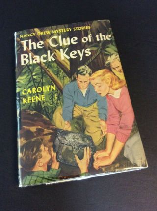 Nancy Drew 28: The Clue Of The Black Keys By Carolyn Keene 1959d Printing