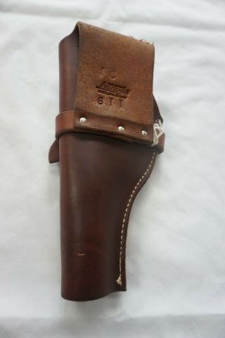 Vintage George Lawrence Holster marked 611 - S&W Mdl 41,  5 in 4