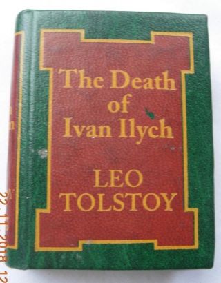 Del Prado Miniature Book The Death Of Ivan Ilych By Leo Tolstoy