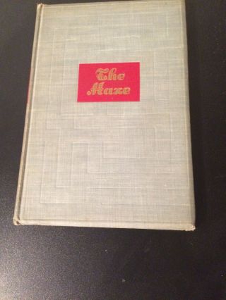 The Maze Maurice Sandoz Illustrated By Salvador Dali 1945 1st Edition Hc