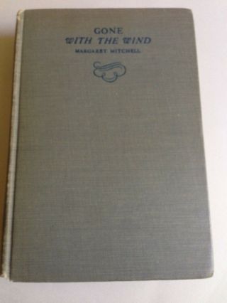 Gone With The Wind Margaret Mitchell 1937 Hardcover / Macmillan Vintage
