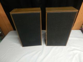 Small Bookshelf Vintage Speakers Panasonic Model Re - 7670d