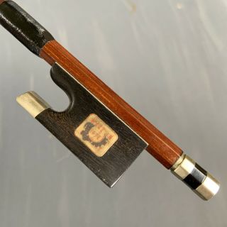 Vintage Violin Bow “made In Western Germany” 28 3/4” Length / 59grams Needs Hair