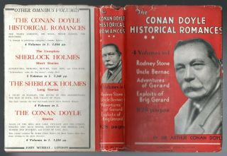 The Conan Doyle Historical Romances 4 Volumes In 1 1946 J.  Murray Hb Dj
