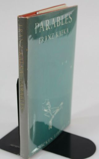 Parables by Franz Kafka,  in German and English,  1947 Hardcover w/ Dust Jacket 2