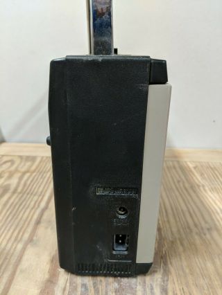 Vintage Panasonic Portable 8 - track Player Fm - am Radio Model RQ - 8355 2