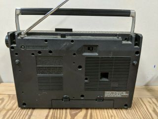 Vintage Panasonic Portable 8 - track Player Fm - am Radio Model RQ - 8355 3