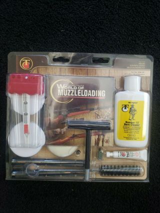 World Of Muzzleloading Kit 7101/ Never Opened And A Box Of 45 Call Lead Balls.
