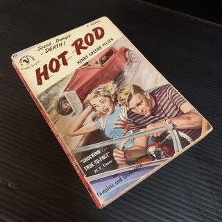 Vintage Paperback Hot Rod By Henry Gregor Felsen 1951 Bantam 923