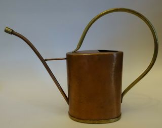 Nnbx Vintage Brass & Copper Watering Can,  Pours Delicate Thin Stream