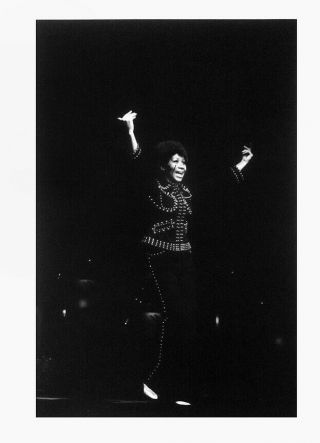 1974 Aretha Franklin Vintage Concert David Gahr Photo
