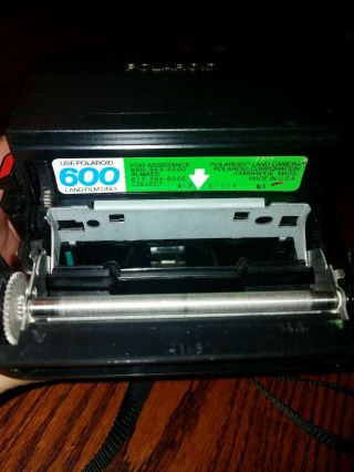 Vintage Polaroid Sun 660 instant film Camera with Autofocus and Built in Flash 2