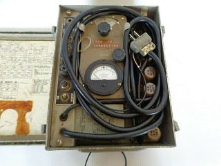 Vintage AN/PRM - 10 Test Oscillator Set Taffet Radio & TV Co.  and 2