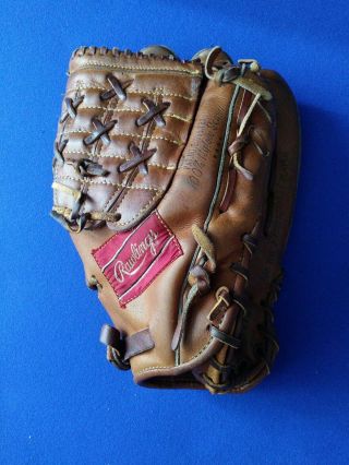 Vintage Billy Williams Rawlings Heart Of The Hide Xfg7 Fastback Baseball Glove