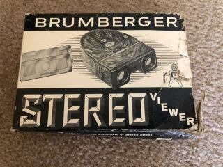 Brumberger Stereo Viewer No.  1265 In The Box 2